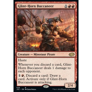 Magic löskort: Jumpstart 2022: Glint-Horn Buccaneer