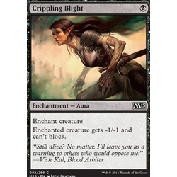 Magic löskort: Magic 2015: Crippling Blight