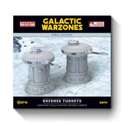 Battlefield in a Box Galactic Warzones: Rebel Outpost - Defense Turrets