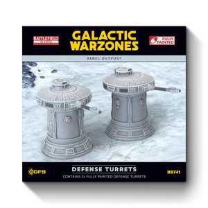 Battlefield in a Box Galactic Warzones: Rebel Outpost - Defense Turrets