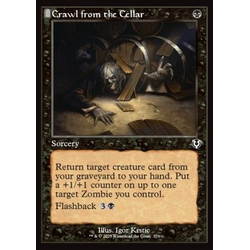 Magic löskort: Magic: Innistrad Remastered: Crawl from the Cellar (alternative art)