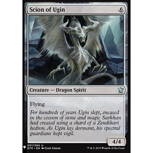 Magic löskort: The List: Scion of Ugin