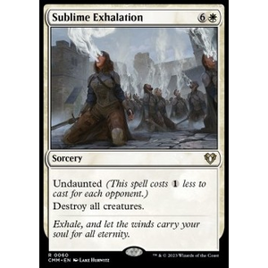 Magic löskort: Commander Masters: Sublime Exhalation