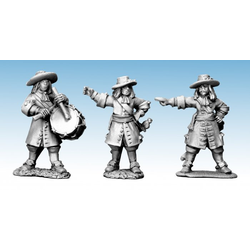 17th Century: Dragoon Command in Hats (Dismounted)