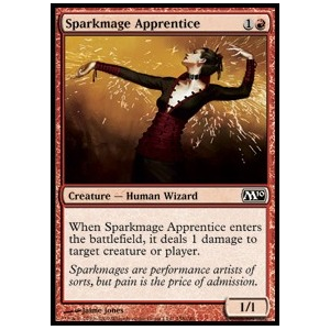 Magic löskort: Magic 2010: Sparkmage Apprentice