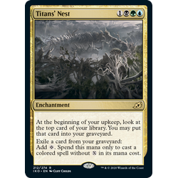 Magic löskort: Ikoria: Lair of Behemoths: Titans' Nest (Foil)