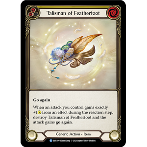 FaB Löskort: Everfest 1st Edition: Talisman of Featherfoot
