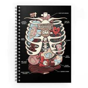 Spiral Notebook Anatomy of the DM