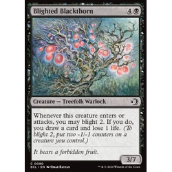 Magic löskort: Lorwyn Eclipsed: Blighted Blackthorn