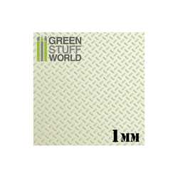 ABS Plasticard - Thread DIAMOND 1mm Textured Sheet
