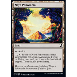 Magic löskort: Commander 2019: Naya Panorama