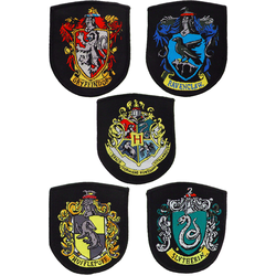 Harry Potter - House Crests Patches 5-Pack