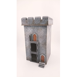 Medieval Fortified Castle Square Connector Set (plastic) (28mm)