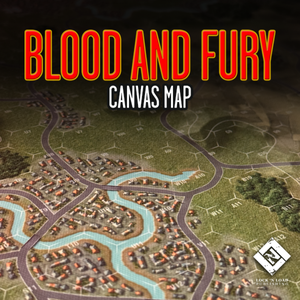 World At War 85: Blood and Fury Monster Canvas Maps