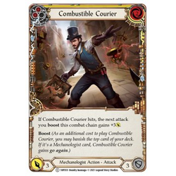 FaB Löskort: History Pack 1: Combustible Courier (Yellow)