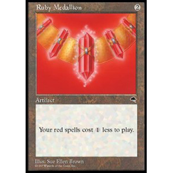 Magic löskort: Tempest: Ruby Medallion
