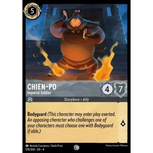 Lorcana Löskort: Ursula's Return: Chien-Po - Imperial Soldier