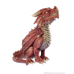 D&D 5.0: Replicas of the Realms Red Dragon Wyrmling Foam Figure - 50th Anniversary