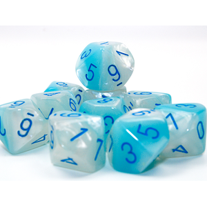 Gemini™  Pearl Turquoise-White/blue Luminary™ (10-die set)
