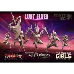 Lust Elves: Mantis Warriors - Command Group