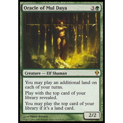 Magic löskort: Zendikar: Oracle of Mul Daya