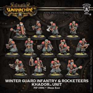 Khador Winter Guard Infantry & Rocketeers (Unit)
