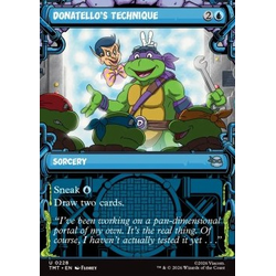 Magic löskort: Teenage Mutant Ninja Turtles: Donatello's Technique (alternative art)