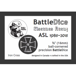 BattleDice 16mm ASL at 30 Series: German (2 st)