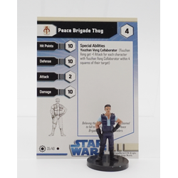 Star Wars Miniatures Game: Peace Brigade Thug 35/40