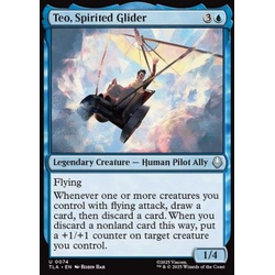 Magic löskort: Avatar: The Last Airbender: Teo, Spirited Glider