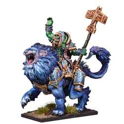 Kings of War: Riftforged Orc Stormcaller on Manticore