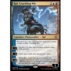 Magic löskort: Bloomburrow: Ral, Crackling Wit