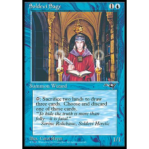 Magic löskort: Alliances: Soldevi Sage v.1