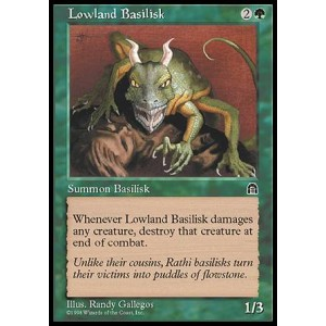 Magic löskort: Stronghold: Lowland Basilisk