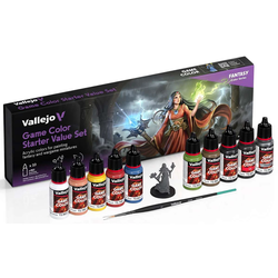 Vallejo Game Color: Starter Value Set (10x18ml +miniature)