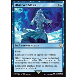 Magic löskort: Magic: The Gathering - FINAL FANTASY: Commander: Observed Stasis