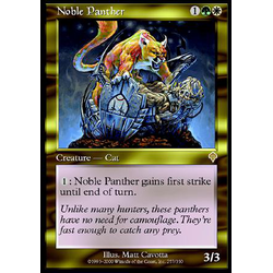 Magic löskort: Invasion: Noble Panther