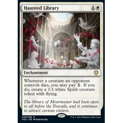 Magic löskort: Commander: Innistrad: Crimson Vow: Haunted Library