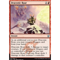 Magic löskort: Dragons of Tarkir: Draconic Roar (Foil)