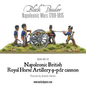 Napoleonic: British Horse Artillery 9-pdr Cannon