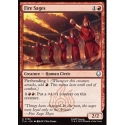 Magic löskort: Avatar: The Last Airbender: Fire Sages (Foil)