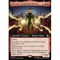 Magic löskort: Magic: the Gathering: Marvel's Spider-Man: Electro, Assaulting Battery