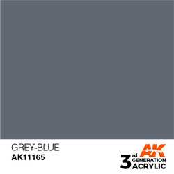 3rd Gen Acrylics: Grey-Blue
