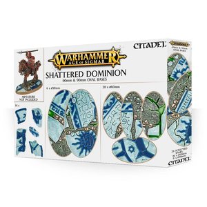 Citadel Shattered Dominion bases: 60 & 90mm oval