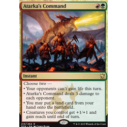 Magic löskort: Dragons of Tarkir: Atarka's Command