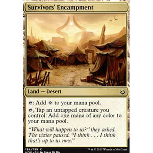 Magic löskort: Hour of Devastation: Survivors' Encampment