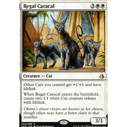 Magic löskort: Amonkhet: Regal Caracal (Foil)