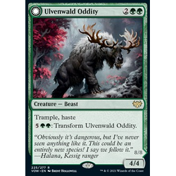 Magic löskort: Innistrad: Crimson Vow: Ulvenwald Oddity // Ulvenwald Behemoth