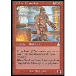 Magic löskort: Urza's Destiny: Keldon Champion