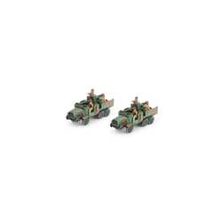 French: 25mm Laffly SP Anti-tank Platoon (resin/metal) (2)